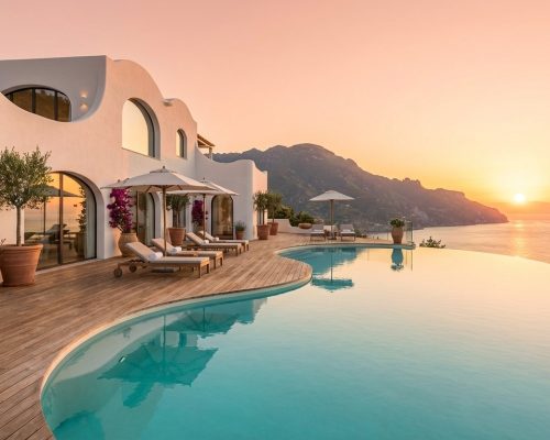 sunset pool villa finale